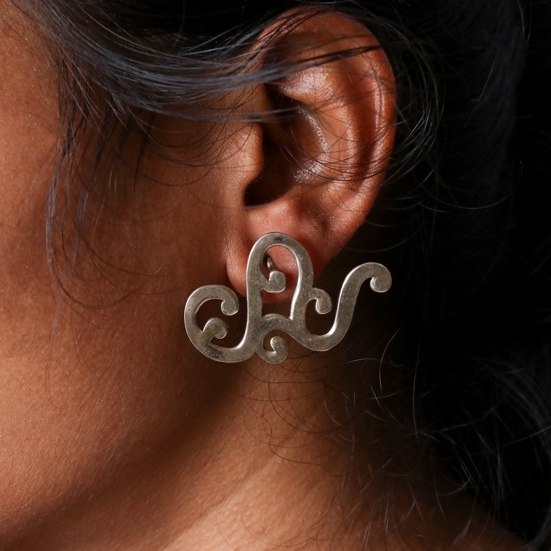 SILVER EARRING-3